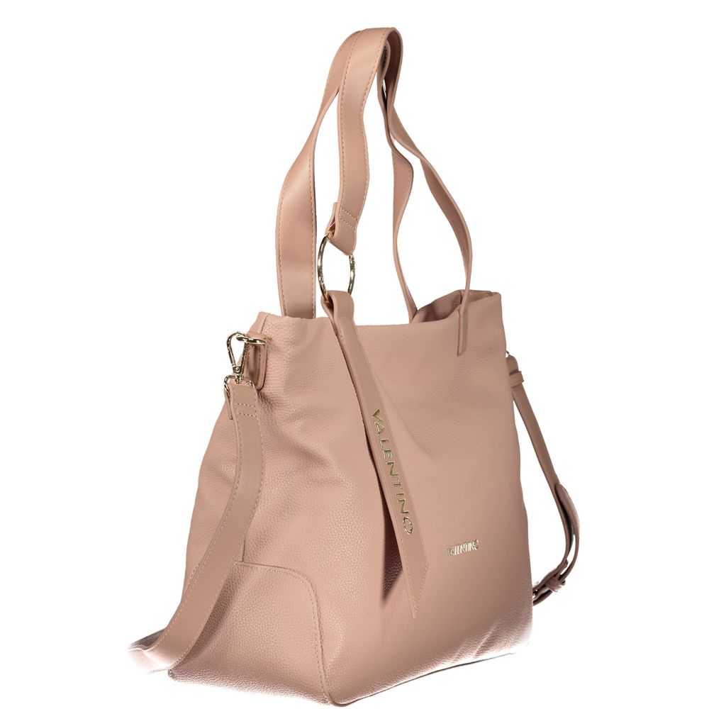 Beige Poliuretano Woman Handbag