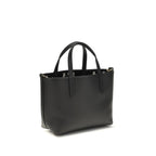 Black Calf Leather Bos Taurus Shoulder Bag