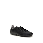 Black Calf Leather Bos Taurus Athletic Sneakers