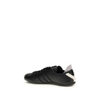 Black Calf Leather Bos Taurus Athletic Sneakers