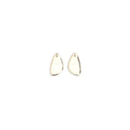 Gold Brass Earrings