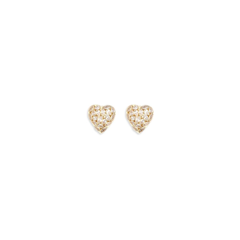 Gold Brass Earrings