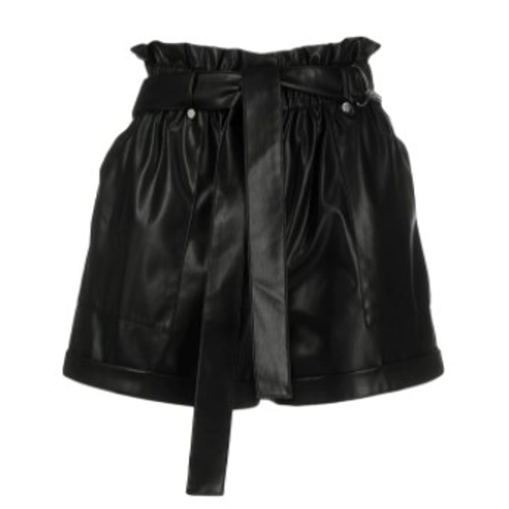 Black Polyethylene Shorts