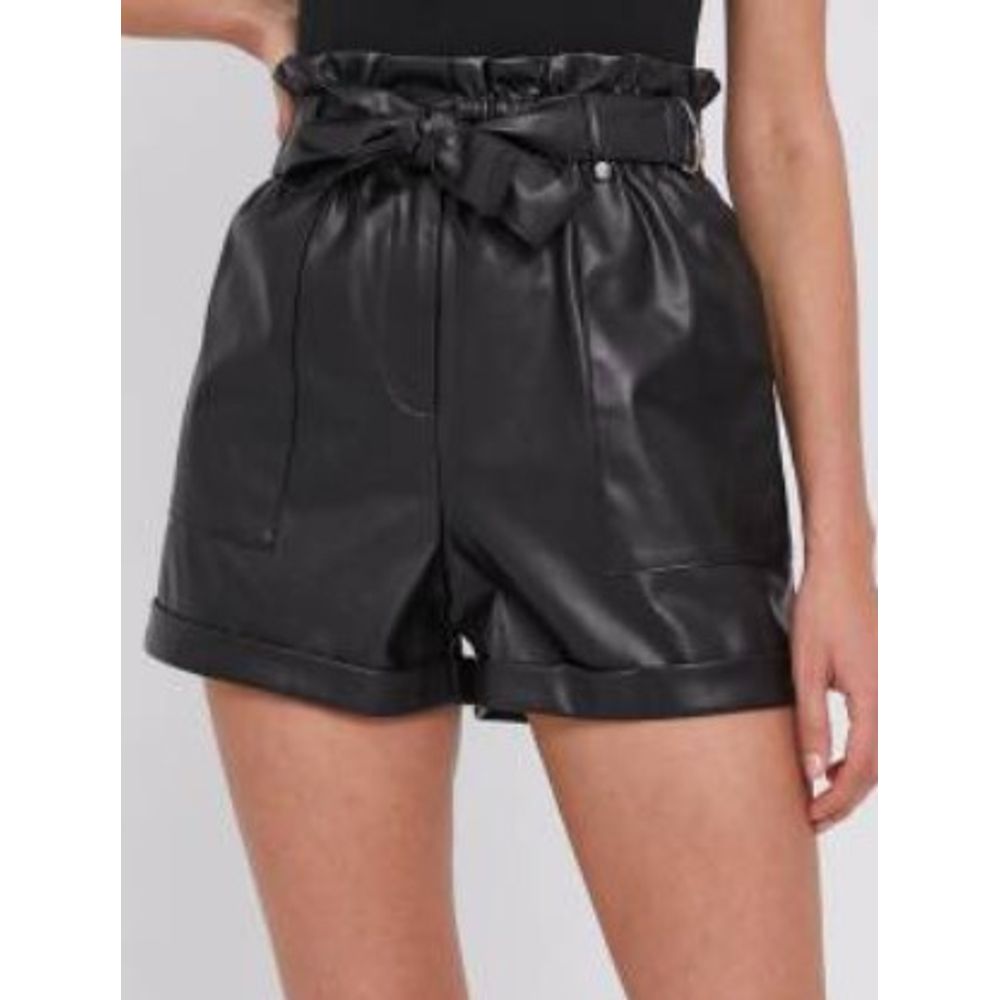 Black Polyethylene Shorts