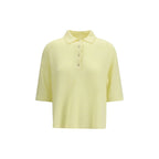 Bicolor Cashmere Polo Shirt