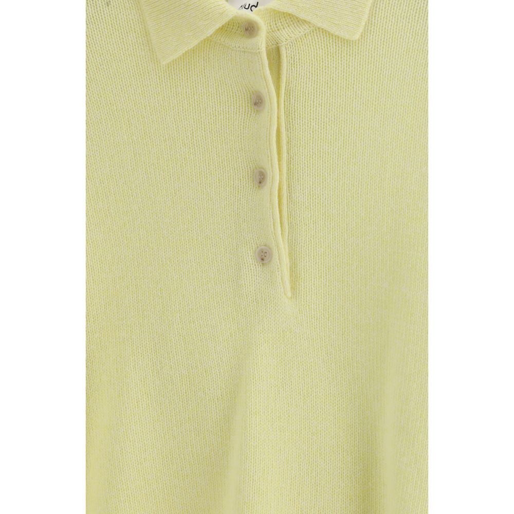 Bicolor Cashmere Polo Shirt