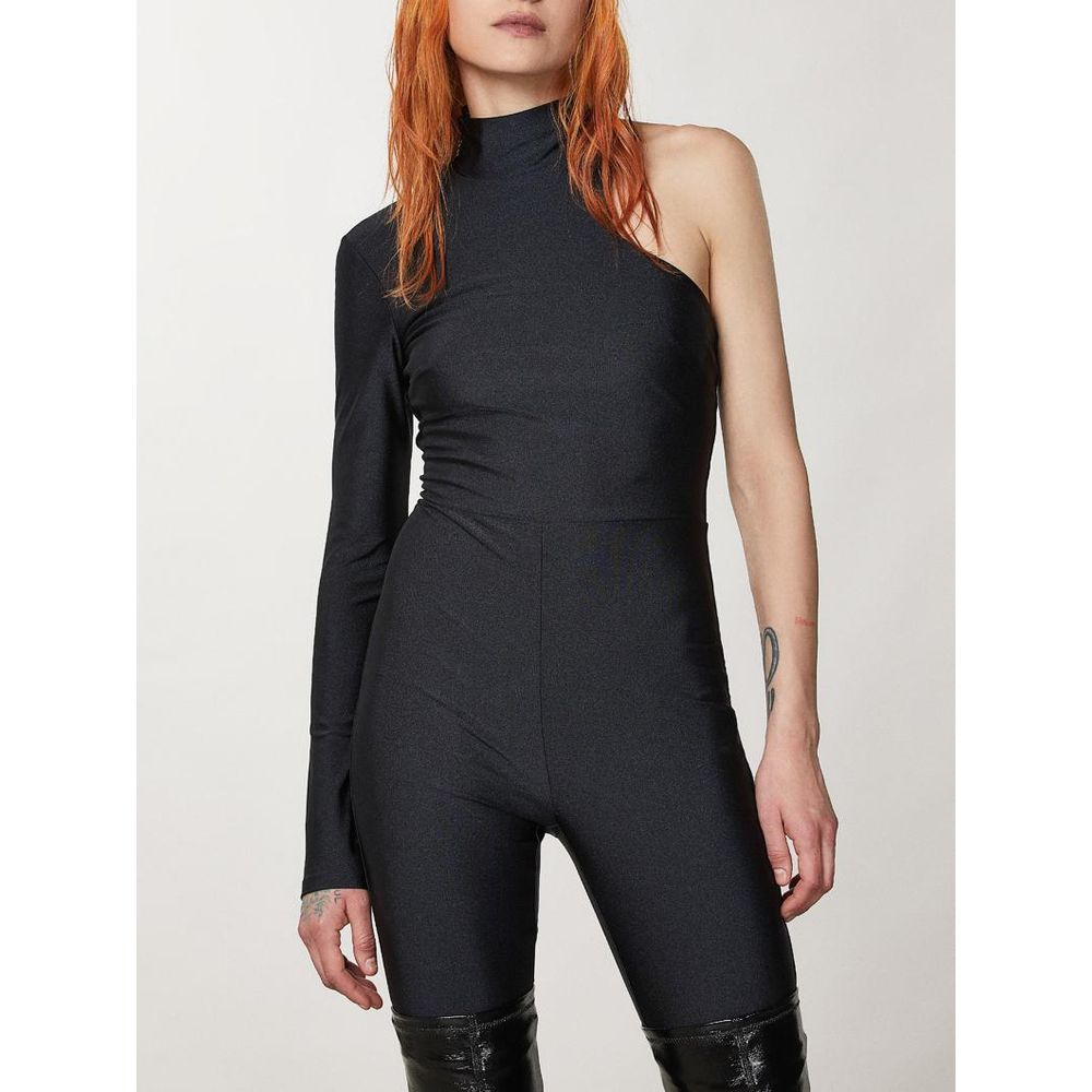 Black Polyamide Jumpsuit