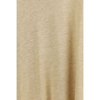 Beige Linen T-Shirt