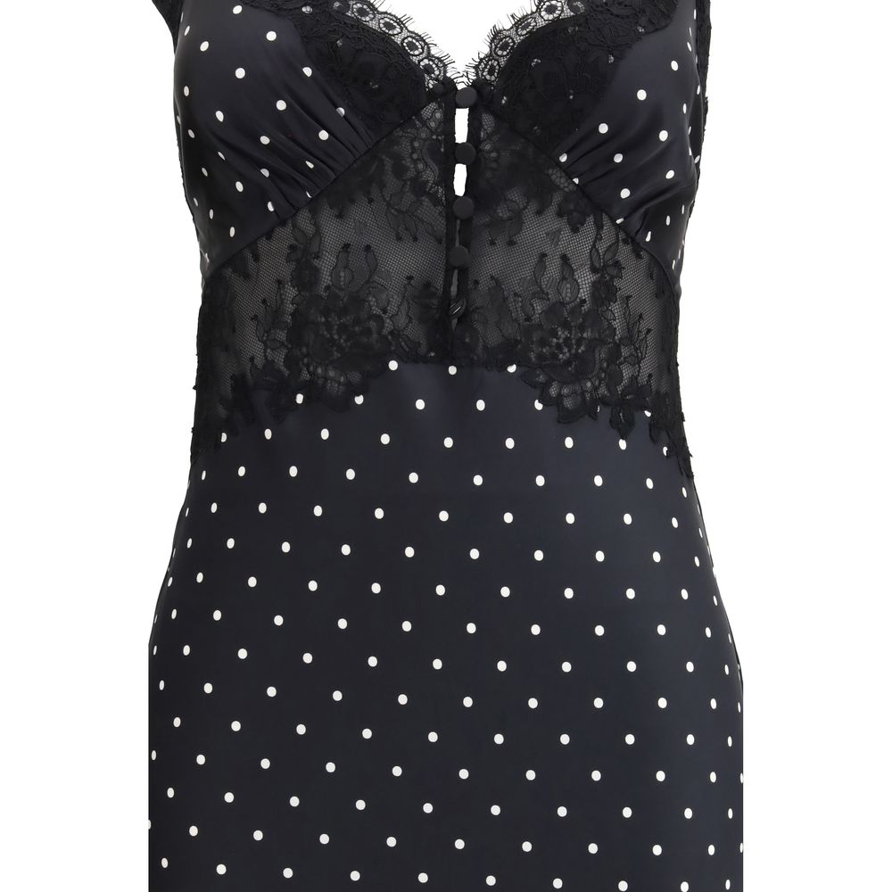 Multicolor Polyester Long Dress