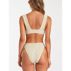 Beige Polyester Swim Shorts