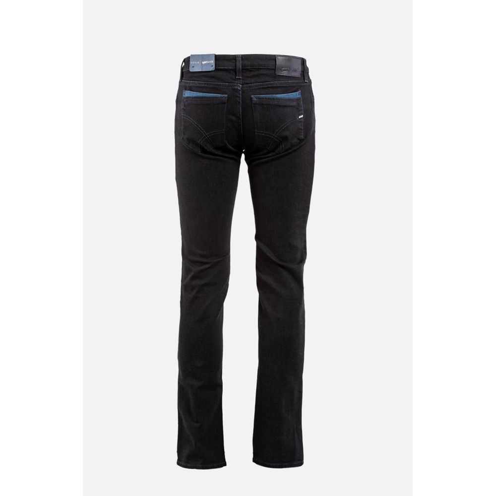 Black Cotton Jeans Denim