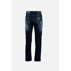 Blue Cotton Jeans Denim
