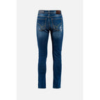 Blue Cotton Jeans Denim