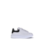White Calf Leather Bos Taurus Platform Sneakers