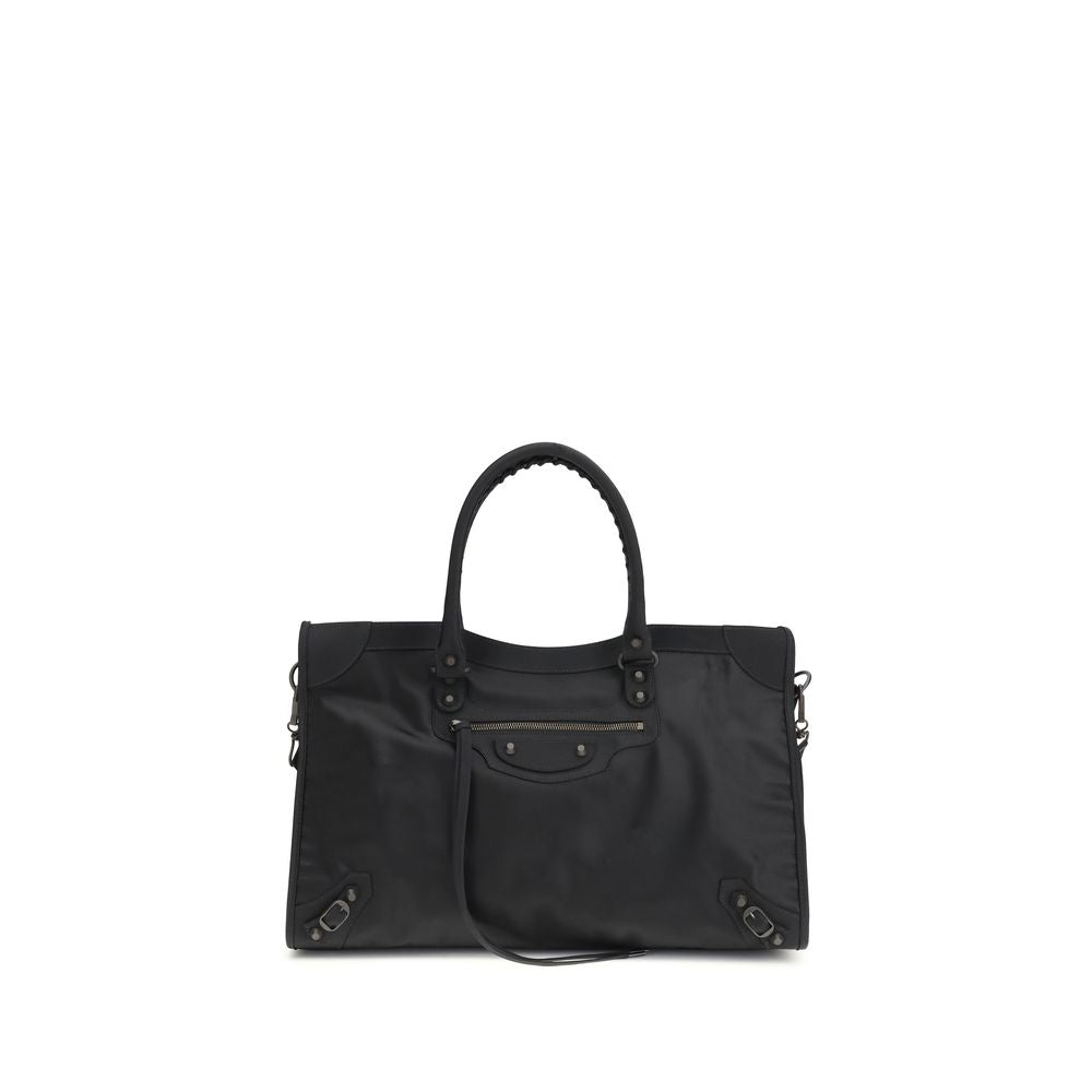 Black Polyamide Handbag