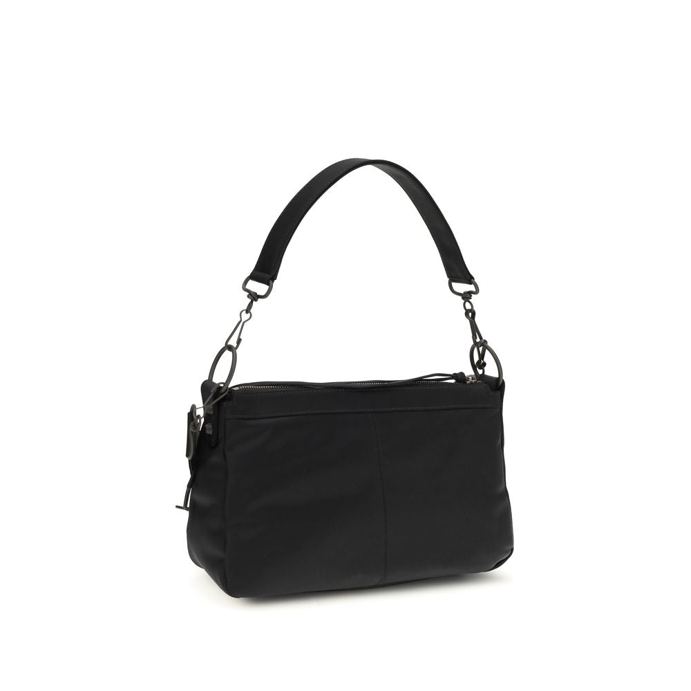 Black Polyamide Shoulder Bag