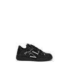 Black Calf Leather Bos Taurus Low Top Sneakers