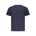 Blue Cotton Men's T-Shirt