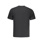 Black Cotton Men T-Shirt