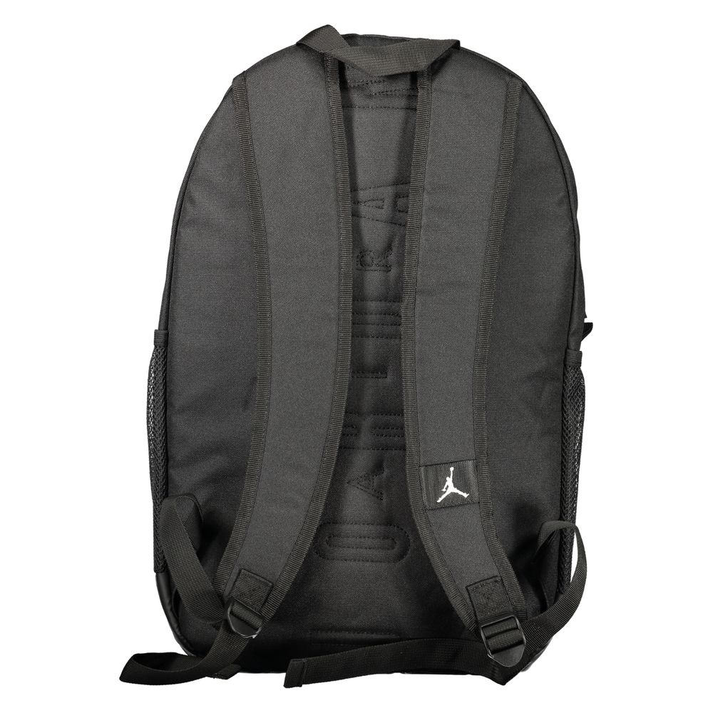 Nero Polyester Men Backpack
