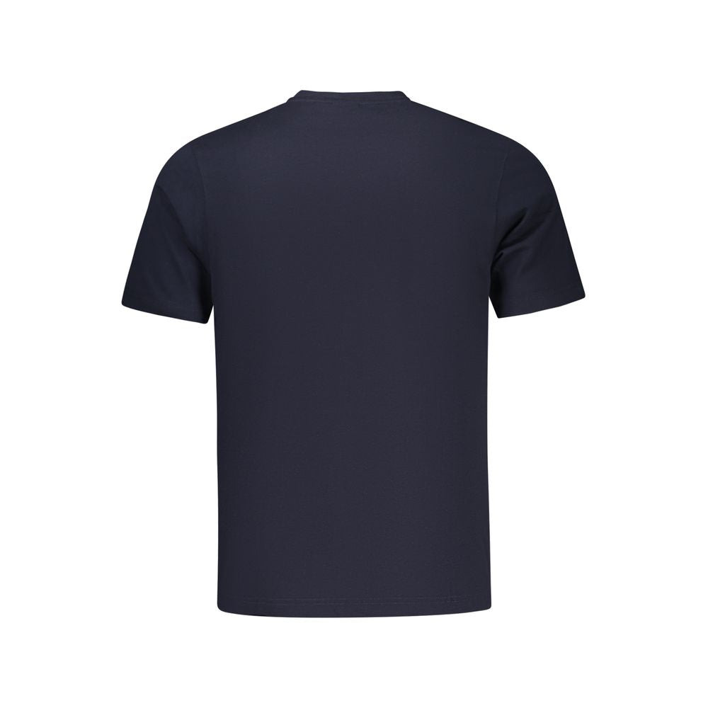 Blu Cotton Men T-Shirt