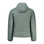Verde Poliestere Men Jacket