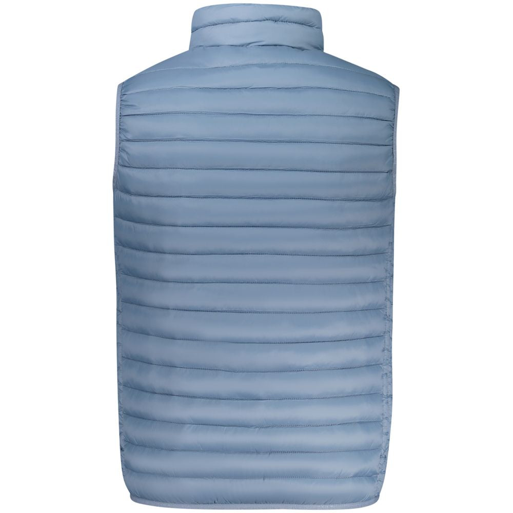 Blu Poliestere Men Jacket