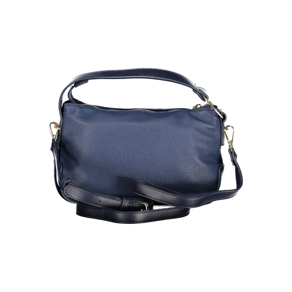 Blu Poliuretano Women Handbag