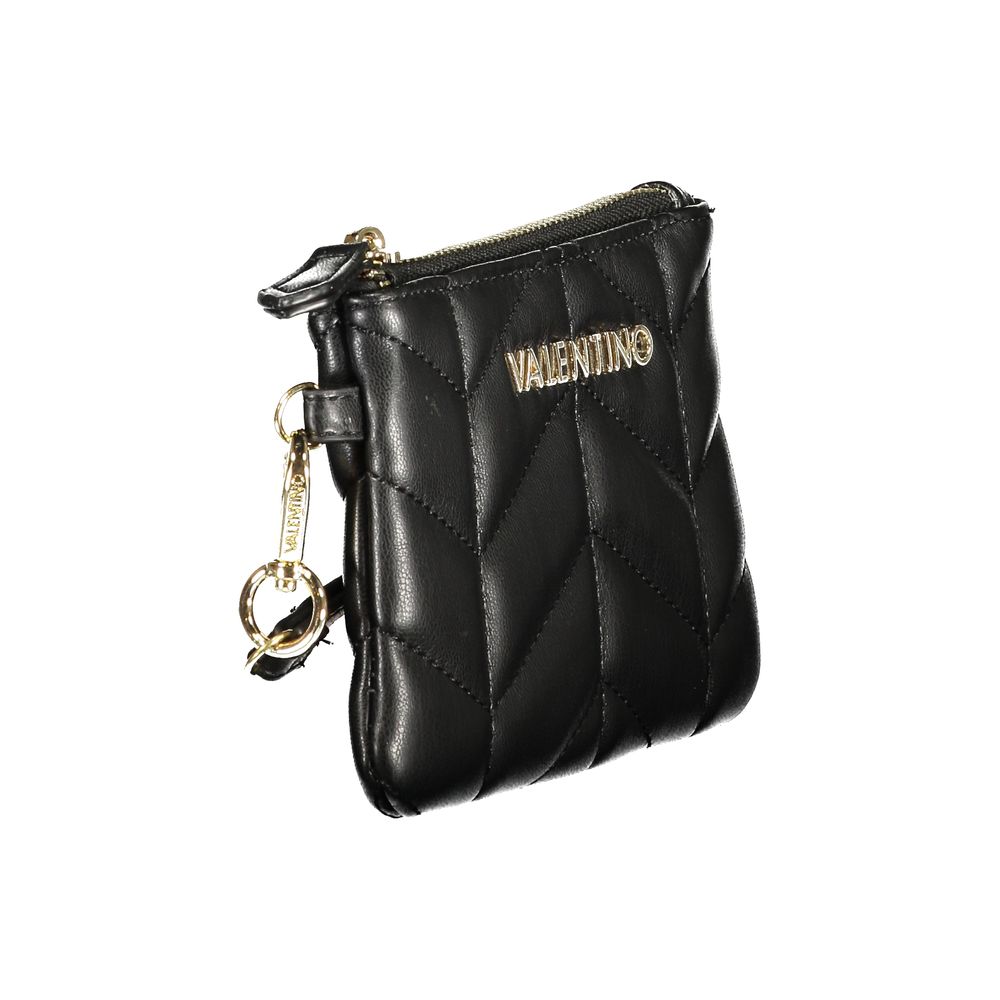 Nero Poliuretano Women Wallet