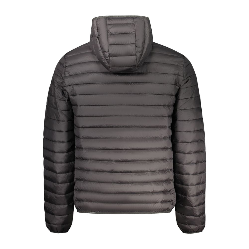 Nero Poliammide Uomo Giaccone