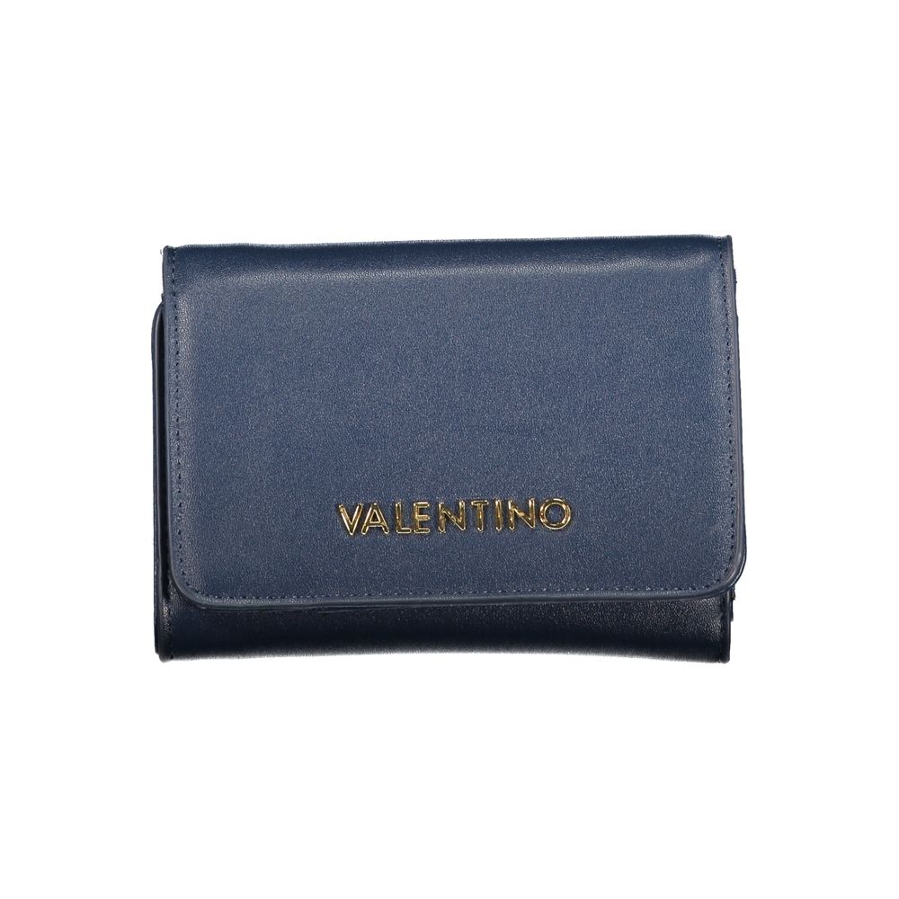 Blu Poliuretano Women Wallet