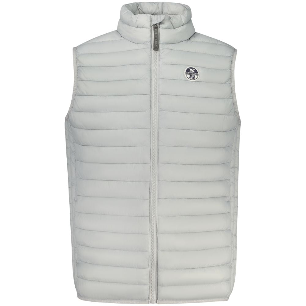 Grigio Poliammide Men's Jacket