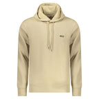 Beige Cotton Men's Sweatshirt