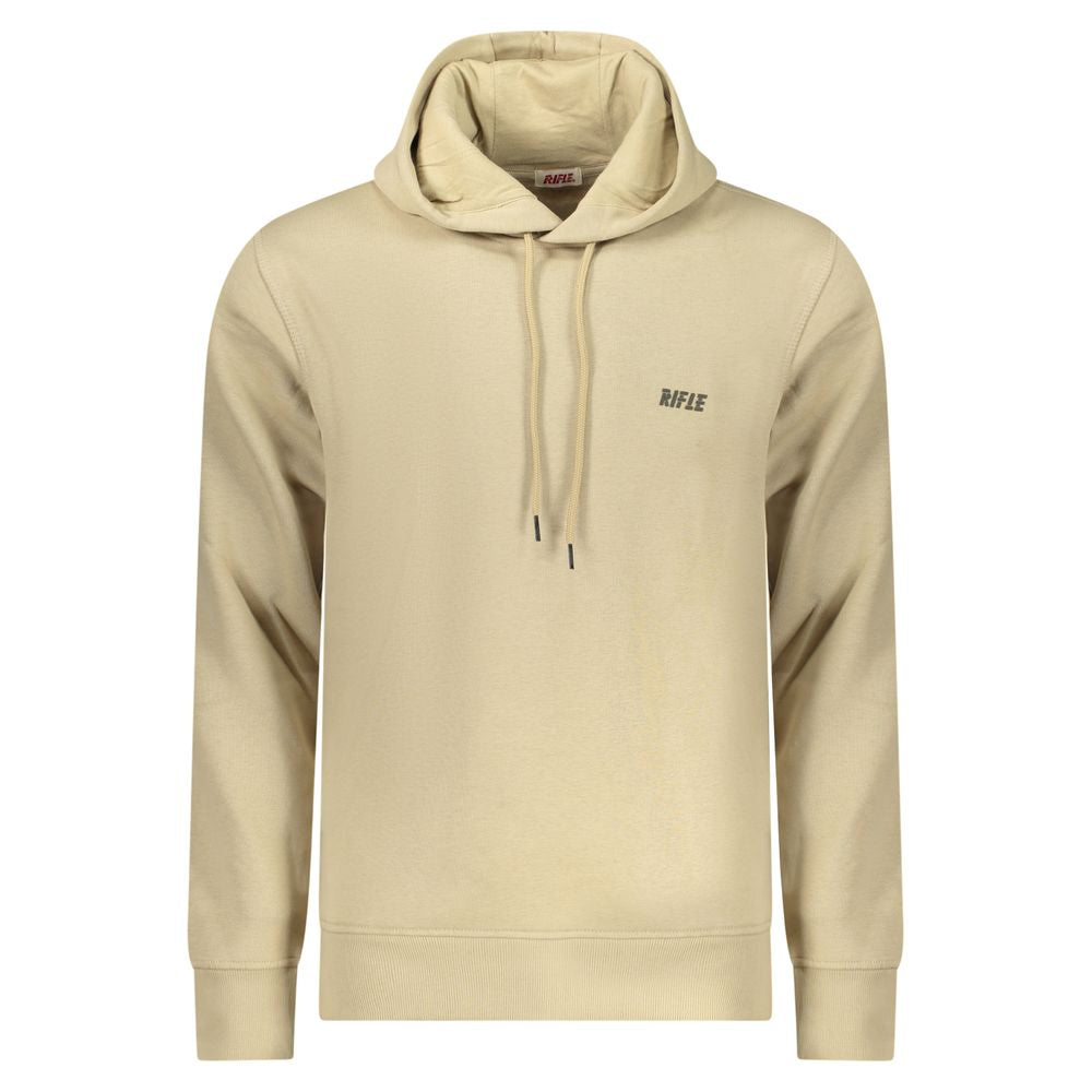 Beige Cotton Men's Sweatshirt