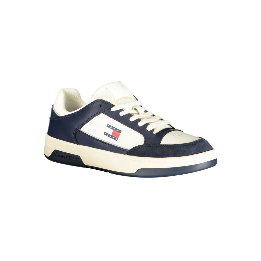 Bianco Polyurethane Men Sneaker