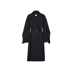 Black Polyester Coat