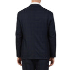 Blue Wool Two-Piece Suit