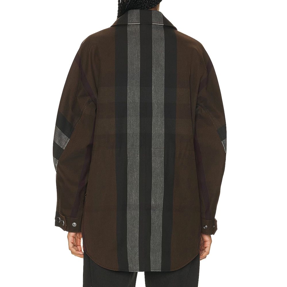 Brown Cotton Parka