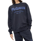 Blue Cotton Sweatshirt