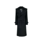 Black Polyester Coat