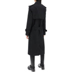 Black Polyester Coat
