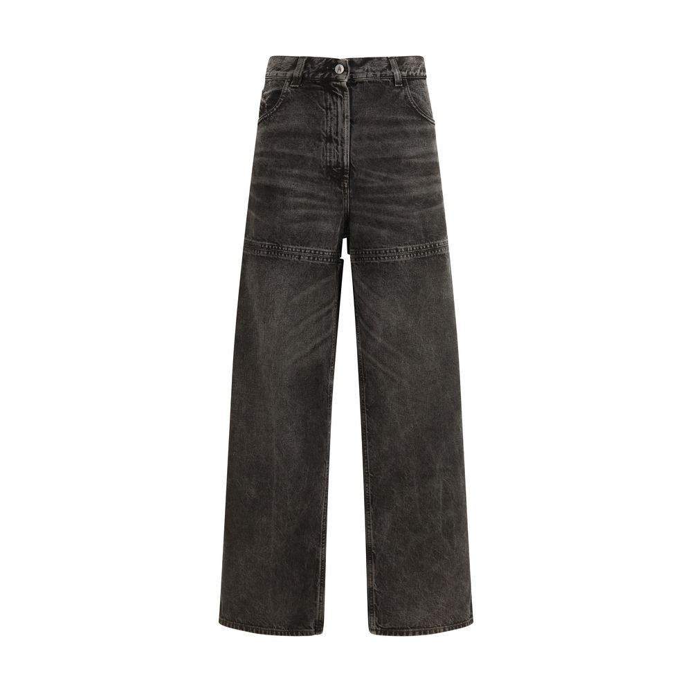 Black Cotton Jeans Denim