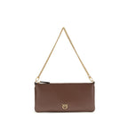 Brown Calf Leather Bos Taurus Shoulder Bag