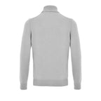 Gray Wool Turtleneck