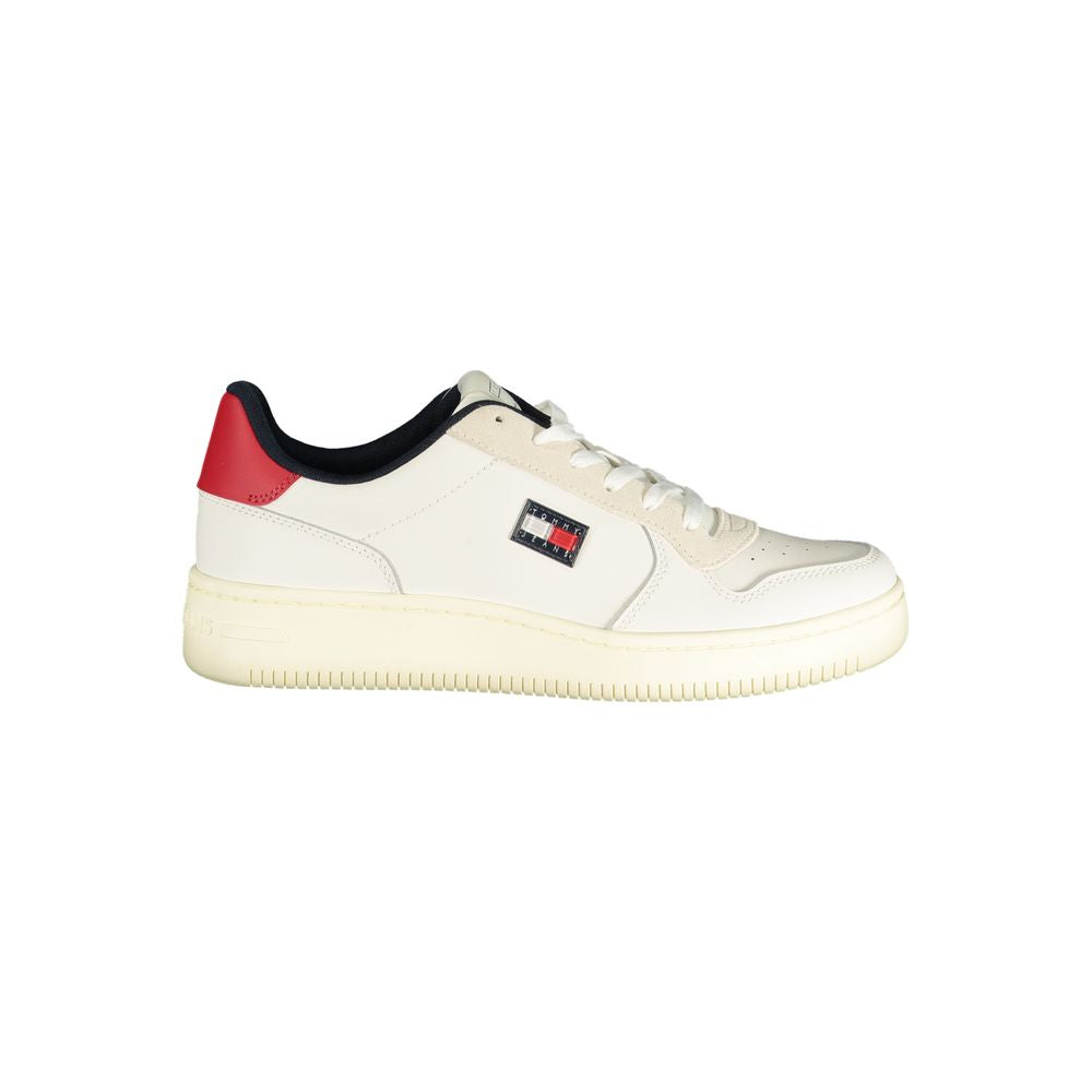 Bianco Polyurethane Men Sneaker