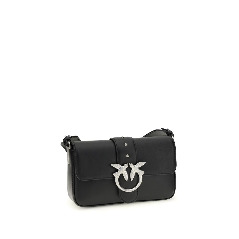 Black Calf Leather Bos Taurus Shoulder Bag