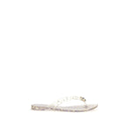 Gold Polyurethane Sandals