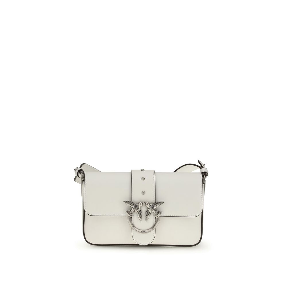 White Calf Leather Bos Taurus Shoulder Bag