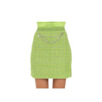 Multicolor Cotton Mini Skirt