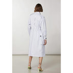 Purple Polyester Coat